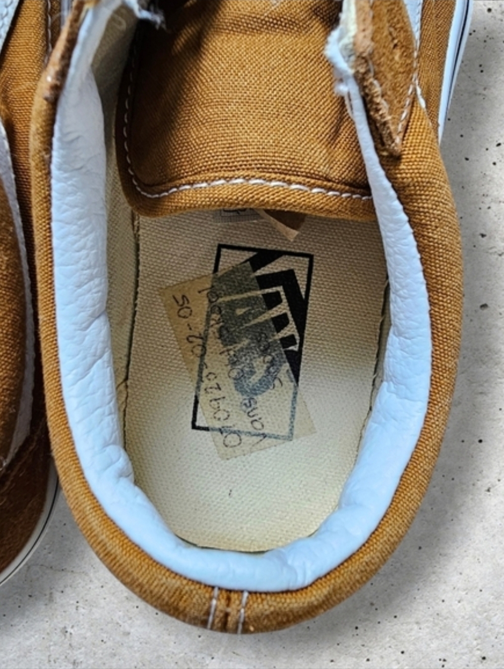 Vans Old Skool Suede Canvas Sneakers | US Men 7 / US Women 8.5 - Picture 12 of 13